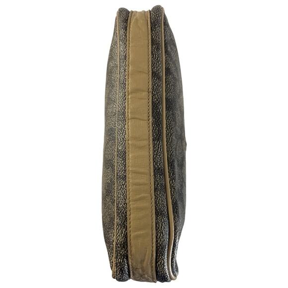 Vintage Yves Saint Laurent YSL Giraffe Print Zip Pouch Clutch Cosmetic Bag - Picture 3 of 9